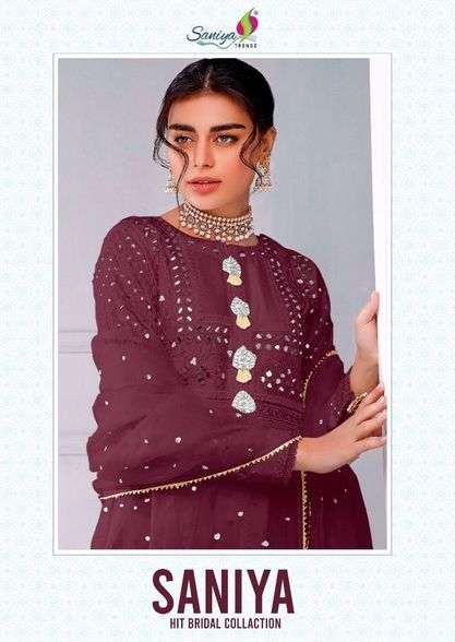 SANIYA TRENDZ bridal Collection DN - ST 1008 hit colour 